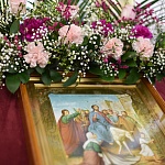 В Троицком соборе Яранска прошли богослужения Вербного воскресенья